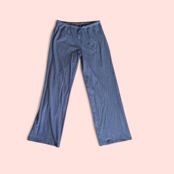 Blue pinstriped edikted pants - Picture 1 of 2